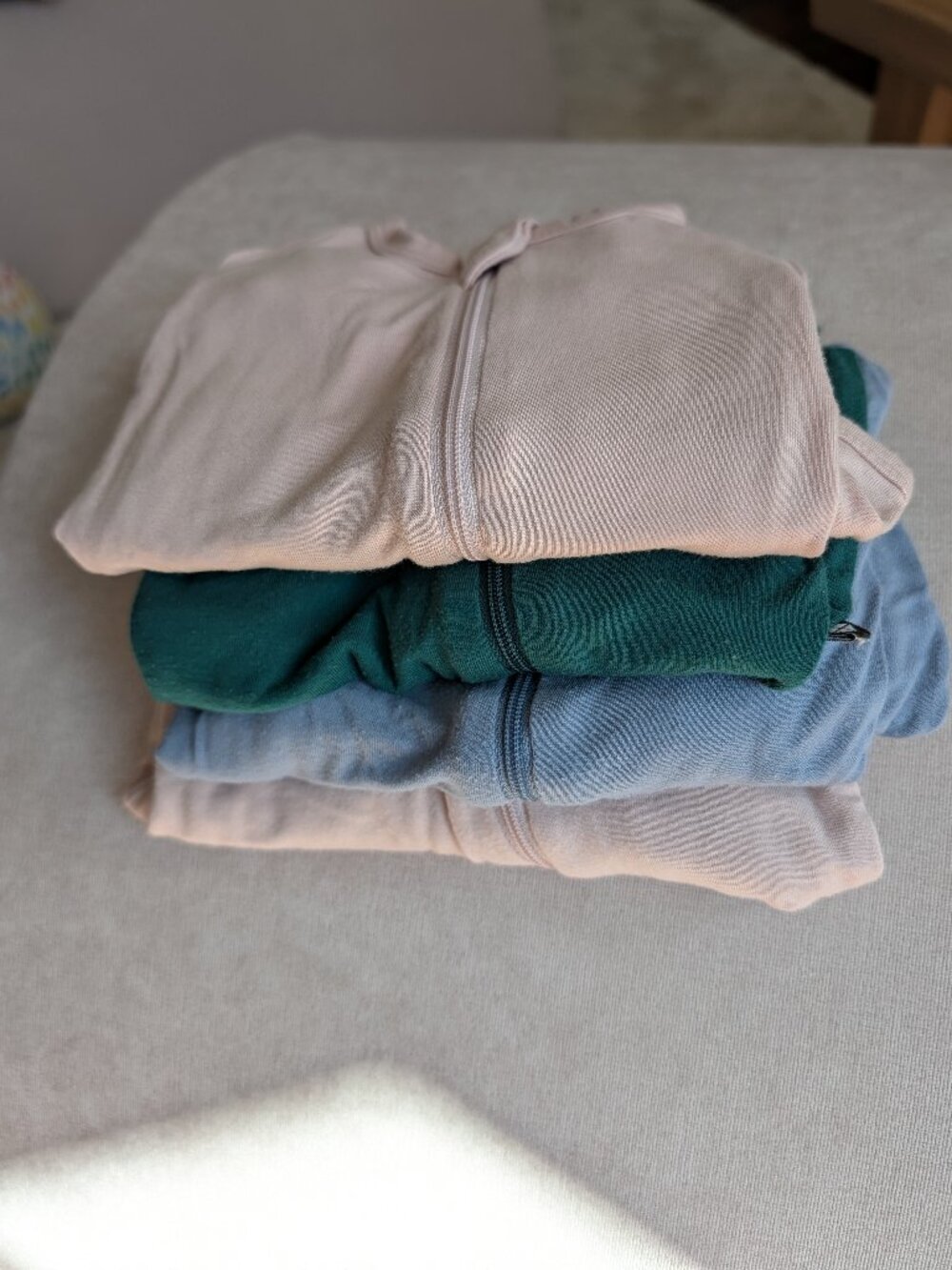4 x Kyte Baby Romper Bundle 3-6 months (1 footed, 3 footless)
